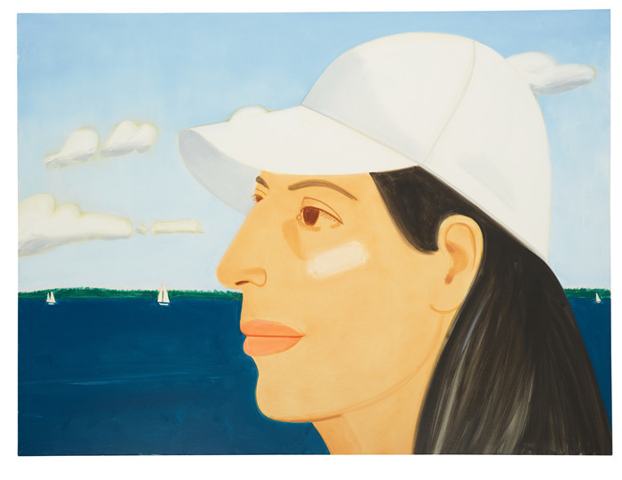 阿历克斯·卡茨（Alex Katz）作品-棒球帽