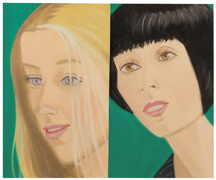 阿历克斯·卡茨（Alex Katz）作品-时代广场壁画研究