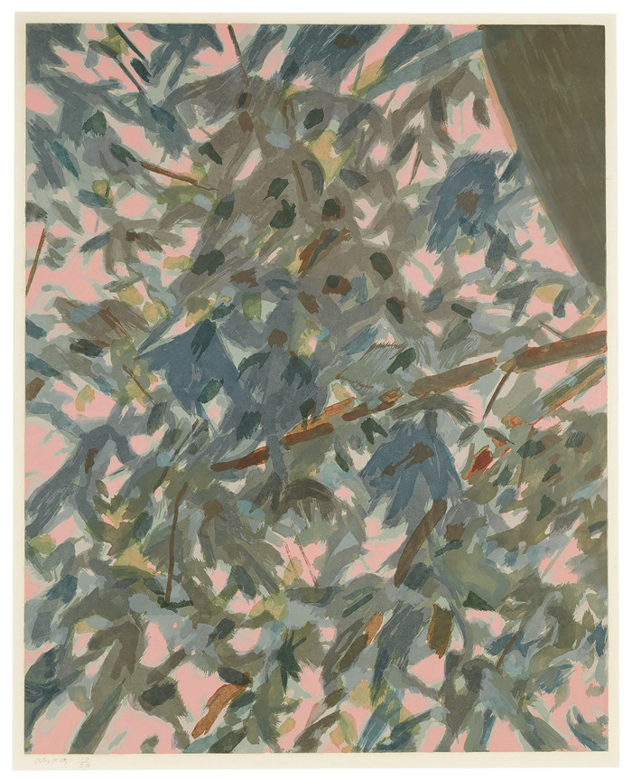 阿历克斯·卡茨（Alex Katz）作品-sunrise