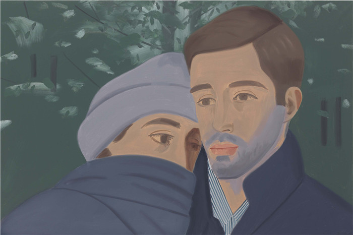 阿历克斯·卡茨（Alex Katz）作品-winter085538