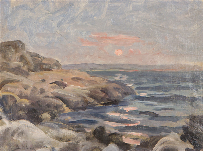 伯纳德·林登霍姆（ Berndt Lindholm）作品 –日落