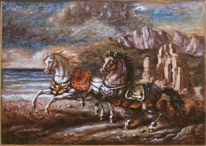 乔治·德·基里科（Giorgio de Chirico）高清作品-绘画之谜（二）