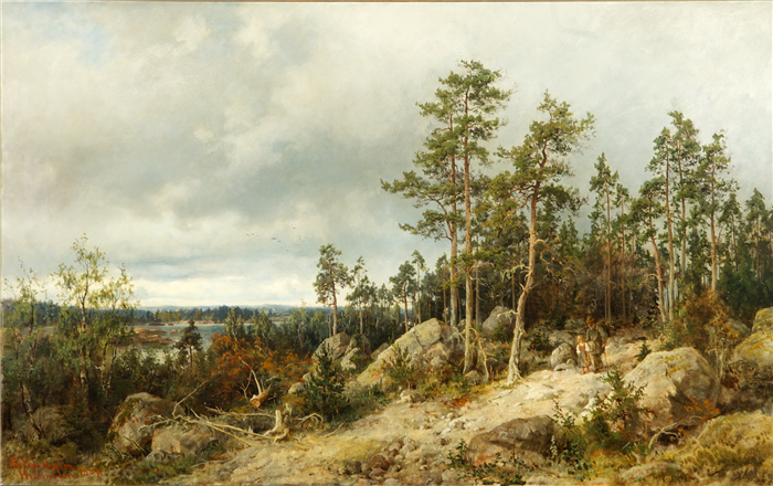 伯纳德·林登霍姆（ Berndt Lindholm）作品 –赫尔辛基风景