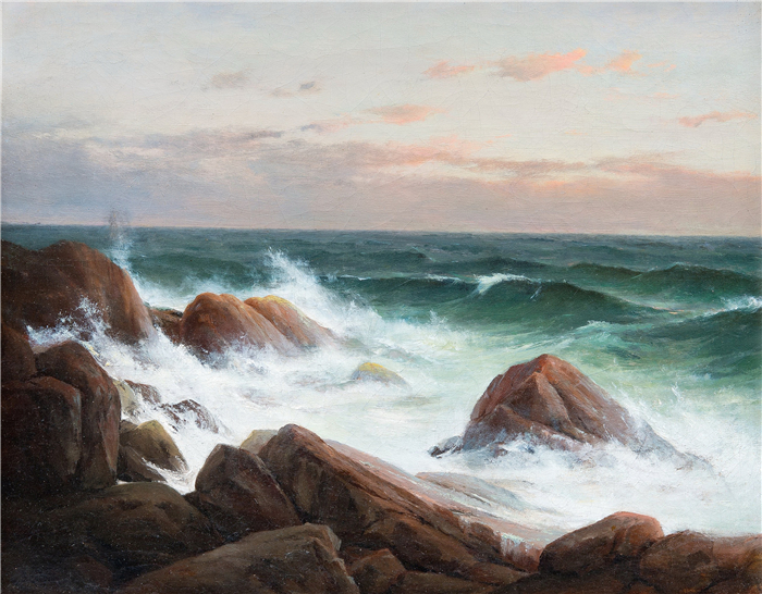 伯纳德·林登霍姆（ Berndt Lindholm）作品 –海岸景观 1