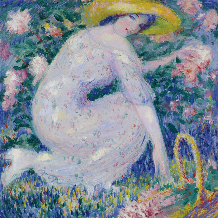 西奥多·厄尔·巴特勒(Theodore Earl Butler)作品-Theodore Earl Butle Lilly