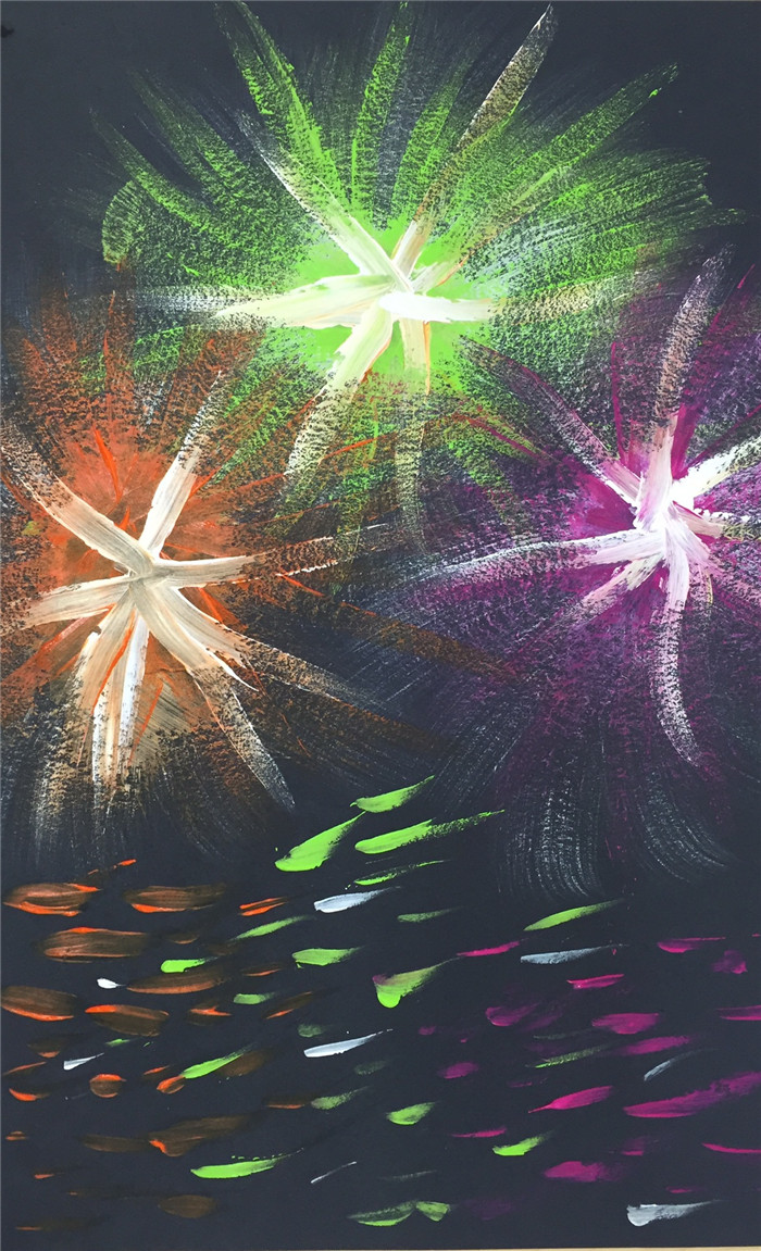 西奥多·厄尔·巴特勒（Theodore Earl Butler）作品-烟花 2