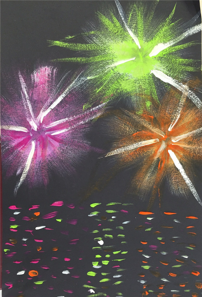 西奥多·厄尔·巴特勒（Theodore Earl Butler）作品-烟花 3