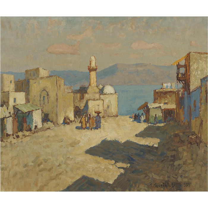 康斯坦丁·伊万诺维奇·戈巴托夫(konstantin lvanovich gorbatov)油画-TIBERIAS