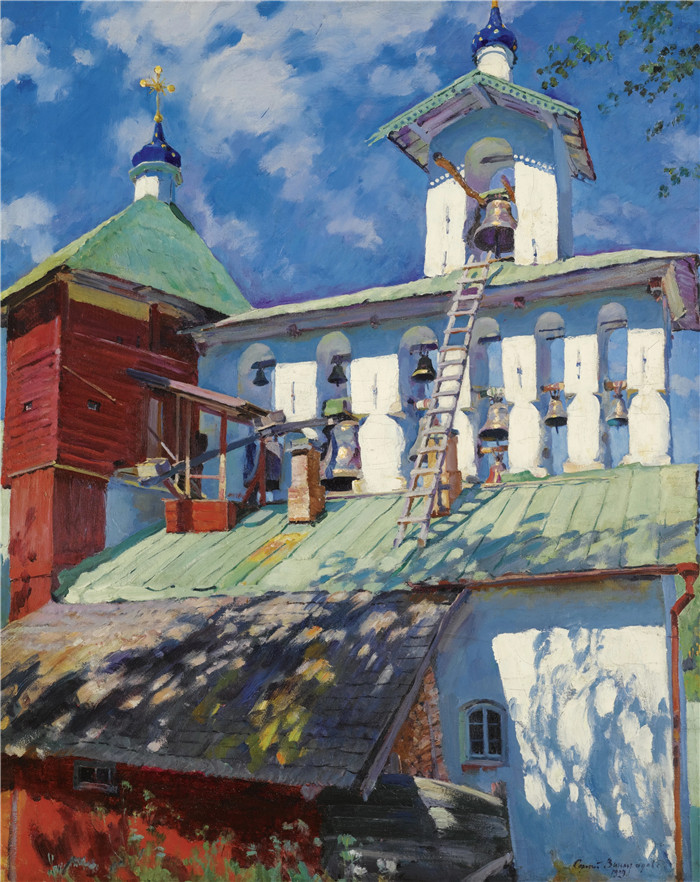 谢尔盖·维诺格拉多夫(Sergey Vinogradov)作品-Pskovo Pechersky修道院