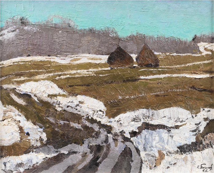 尼古拉·蒂姆科夫 (Nikolai Timkov)油画-乡村风景
