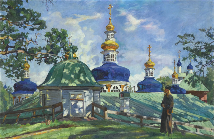 谢尔盖·维诺格拉多夫(Sergey Vinogradov)作品-圣山休眠大教堂的圆顶