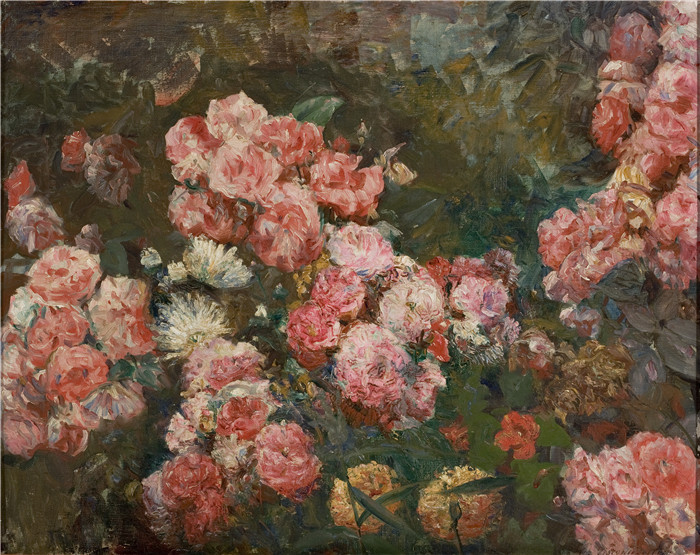 伊丽莎·维斯康蒂（Eliseu Visconti）作品-Flores