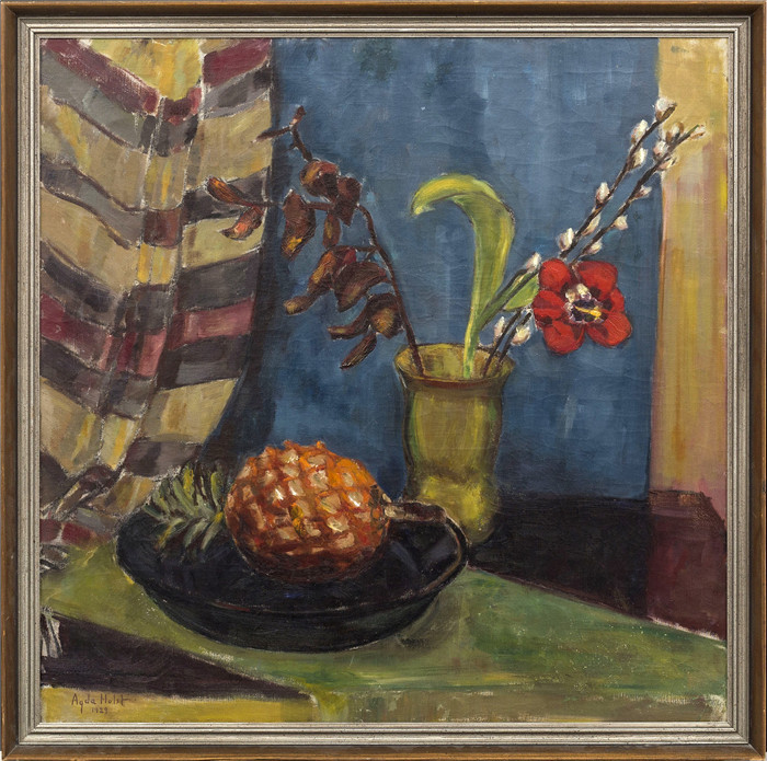 阿格达·霍尔斯特（Agda Holst ）作品-oil on canvas  1929