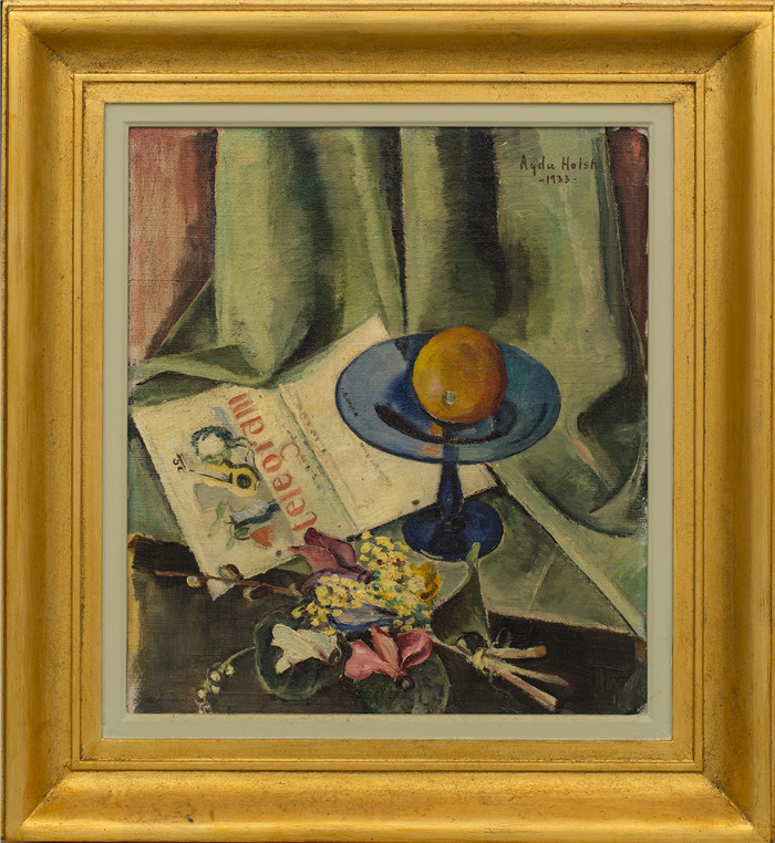 阿格达·霍尔斯特（Agda Holst ）作品-oil on canvas  1933