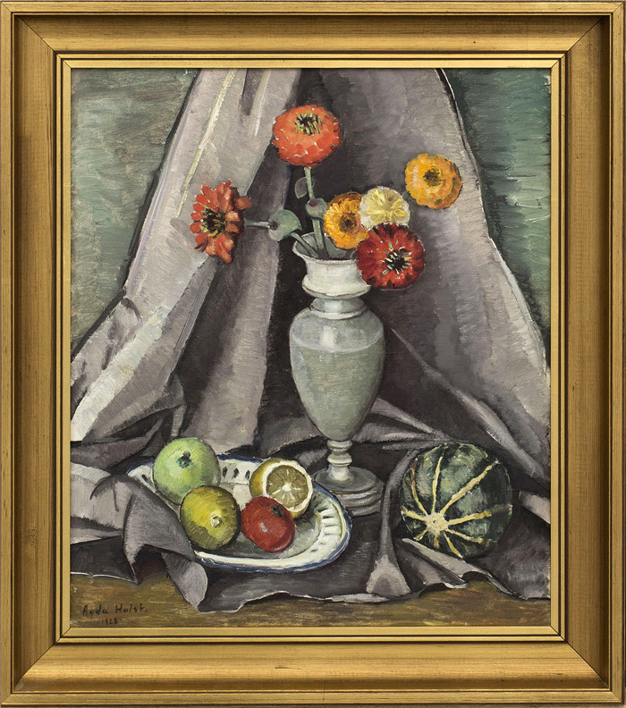阿格达·霍尔斯特（Agda Holst ）作品-oil on canvas,  1928