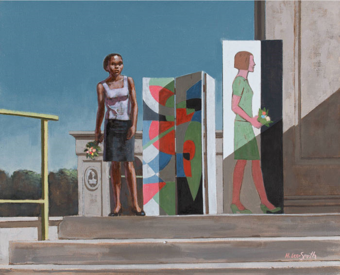 休吉·李-史密斯（Hughie Lee-Smith）作品-平衡II，1989