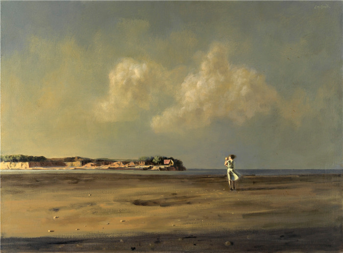 休吉·李-史密斯（Hughie Lee-Smith）作品-《海滩》，1962