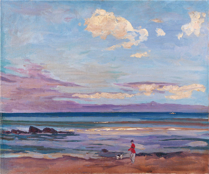 约翰·拉弗里（John Lavery）作品-东海岸景观，1935年