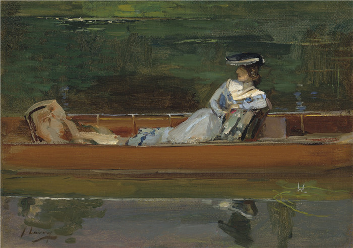 约翰·拉弗里（John Lavery）作品-夏季, 1904