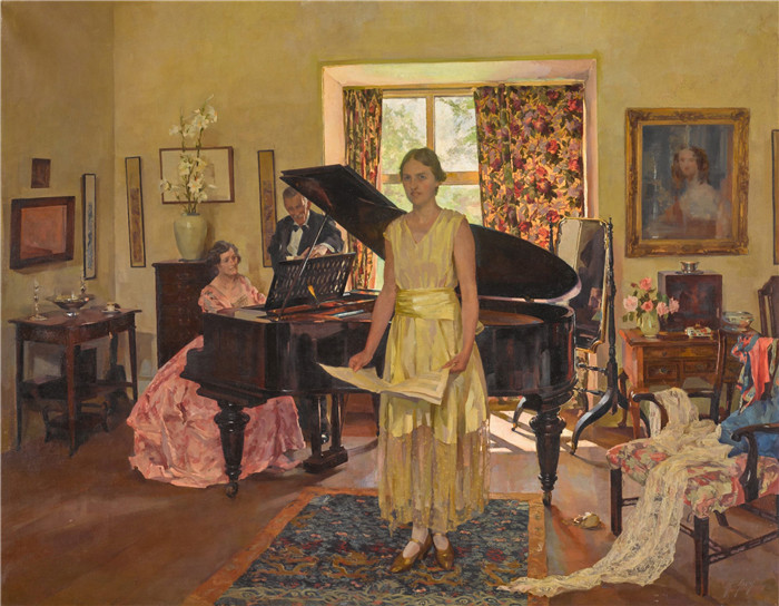 安娜·艾里（Anna Airy）作品-春歌