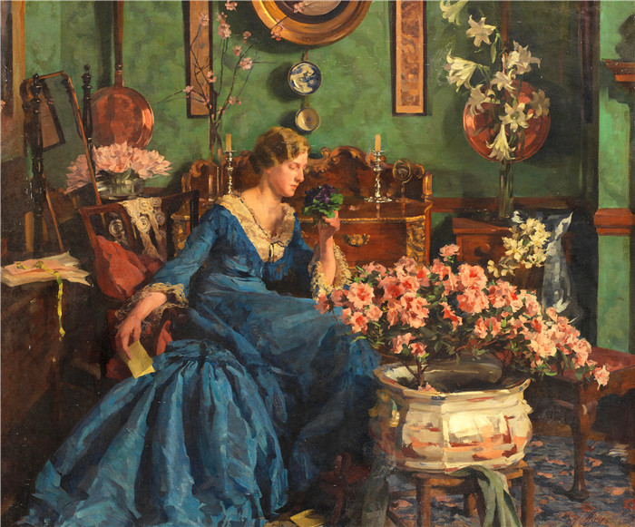 安娜·艾里（Anna Airy）作品-春季生日