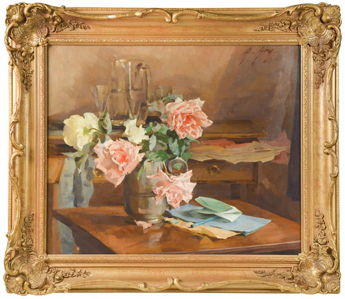 安娜·艾里（Anna Airy）作品-秋玫瑰