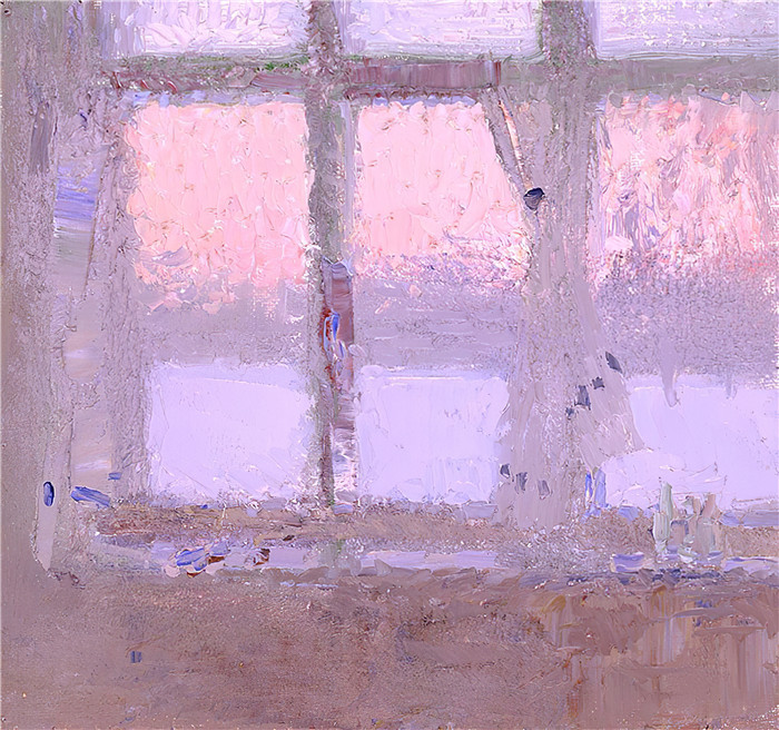 巴托·杜加扎波夫(Bato Dugarzhapov)作品-冬日的黎明