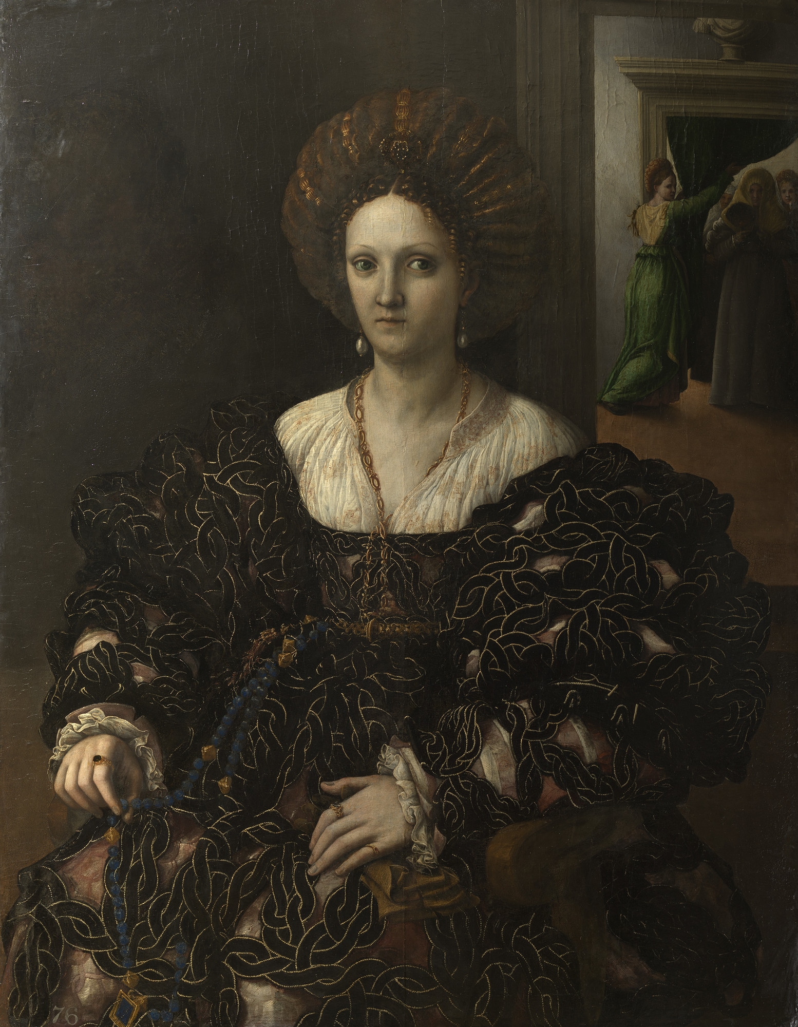 帕米贾尼诺(Parmigianino)作品-Parmigianino Isabella d'Este