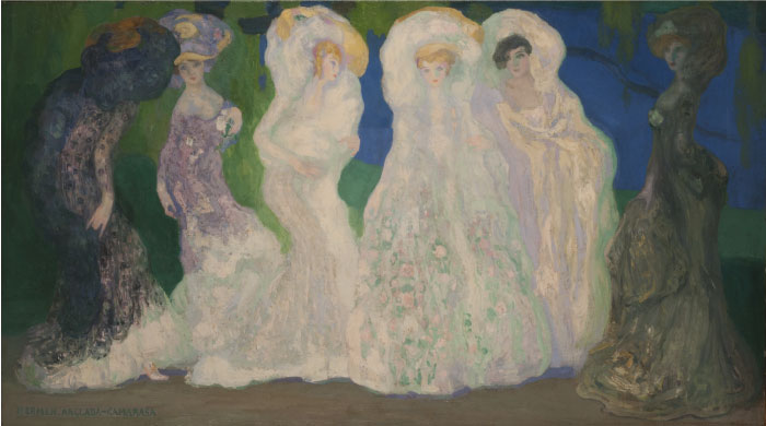 安格拉达·卡马拉萨(Anglada Camarasa)作品-Los Ópalos