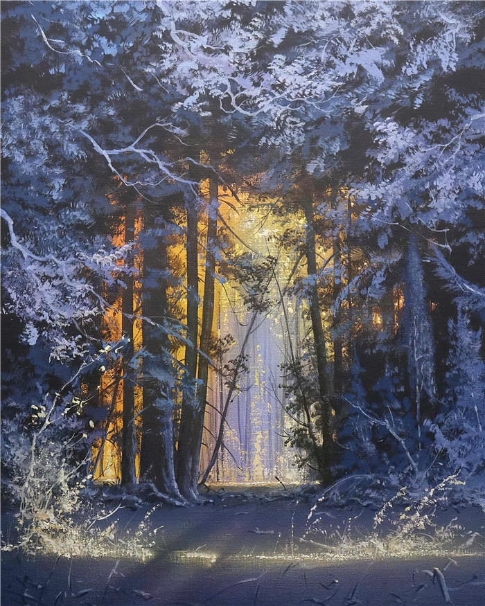 维克多·尤什凯维奇(Viktor Yushkevich)作品-风景高清油画 125