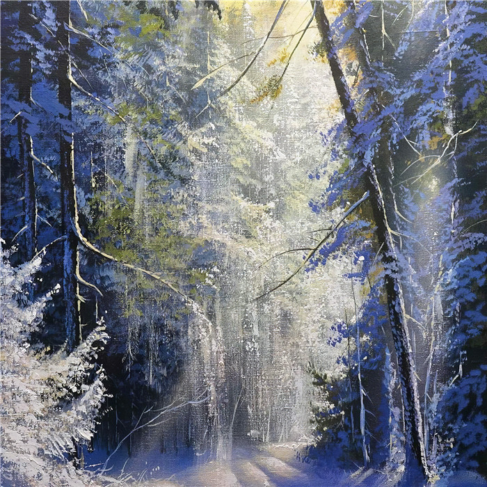 维克多·尤什凯维奇(Viktor Yushkevich)作品-风景高清油画 115