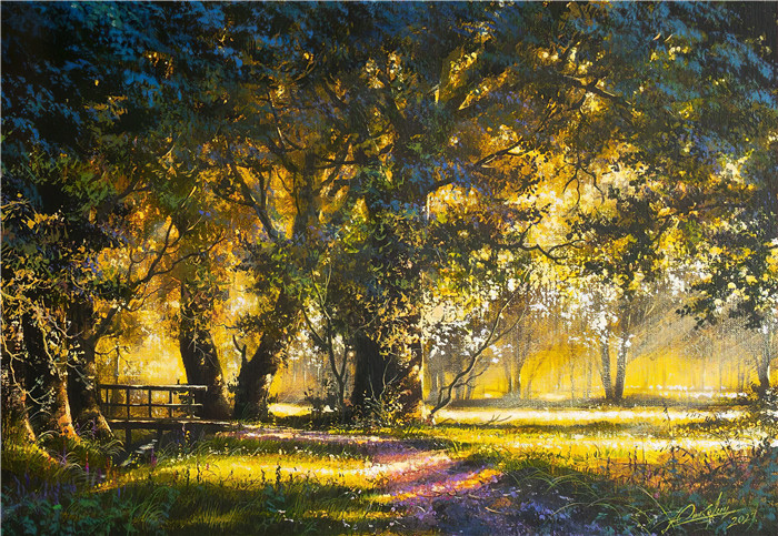 维克多·尤什凯维奇(Viktor Yushkevich)作品-风景高清油画 112