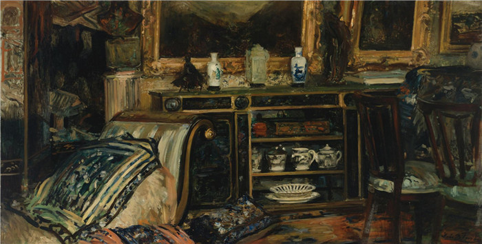 雅克-埃米尔·布兰奇(Jacques-Émile Blanche)高清作品-Auteuil艺术家沙龙