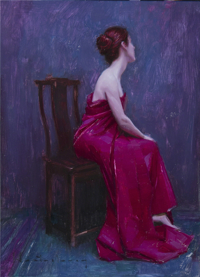 亚伦·韦斯特伯格(Aaron Westerberg)作品-紫色与红色研究