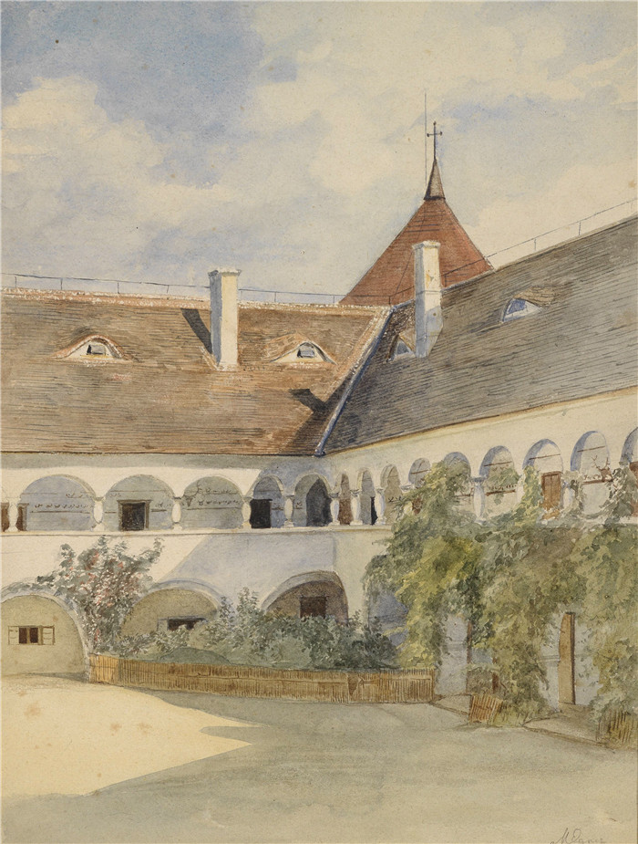 玛丽·埃格纳(Marie Egner)作品-Maria Anzbach Arkadenhof