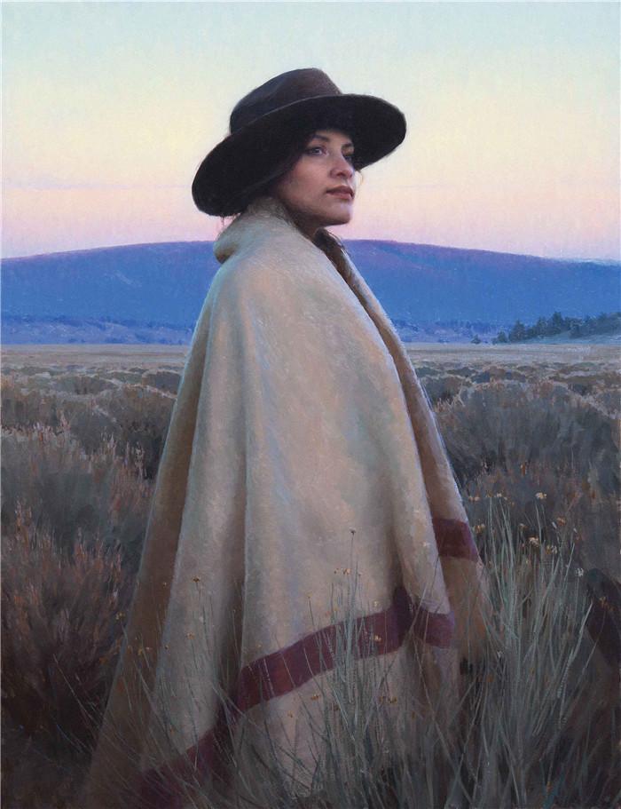 杰里米·利普金(Jeremy Lipking) 高清作品-穿过彩绘沙漠Walk Through Painted Deserts
