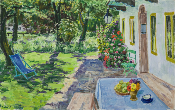 阿诺德·鲍威(Arnold Balwe)高清作品-《夏日在家》 1960年