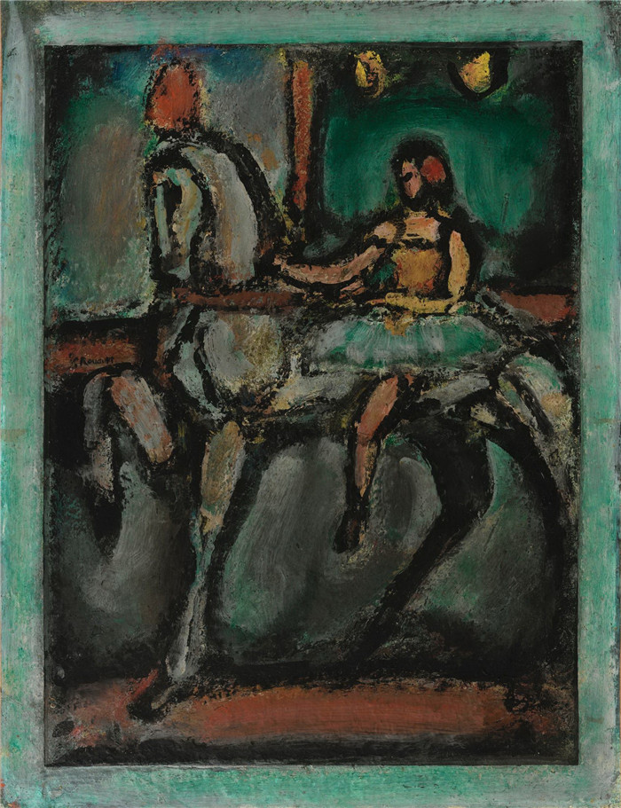 乔治·鲁奥（Georges Rouault）高清作品-小埃奎尔，1942年