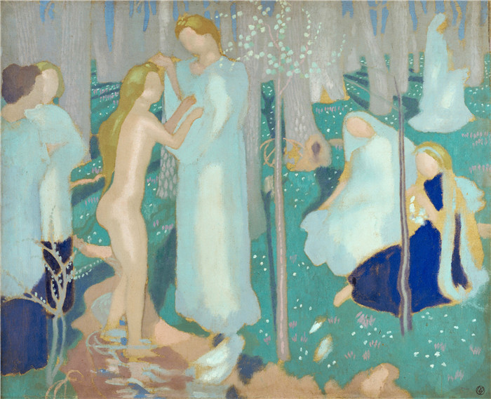 莫里斯·丹尼斯(Maurice Denis)高清作品-春天Springtime