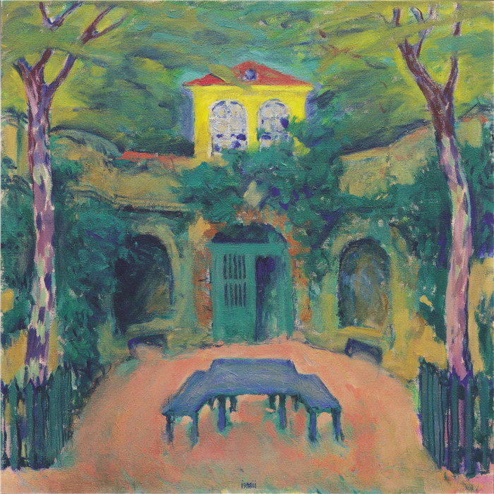 科罗曼·莫塞尔(Koloman Moser)高清作品-朗查夫特的盖尔布故居1911
