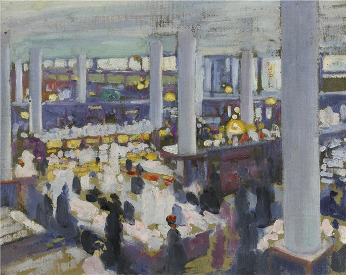 阿尔森•斯金纳•克拉克 (Alson Skinner Clark)高清作品-卡森,皮里·斯科特公司,芝加哥,1908年