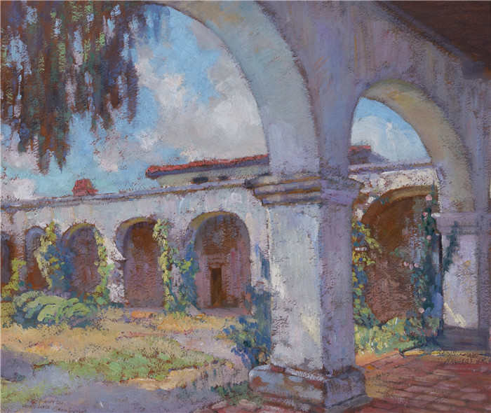 圣胡安教堂 Mission San Juan Capistrano, 1919年