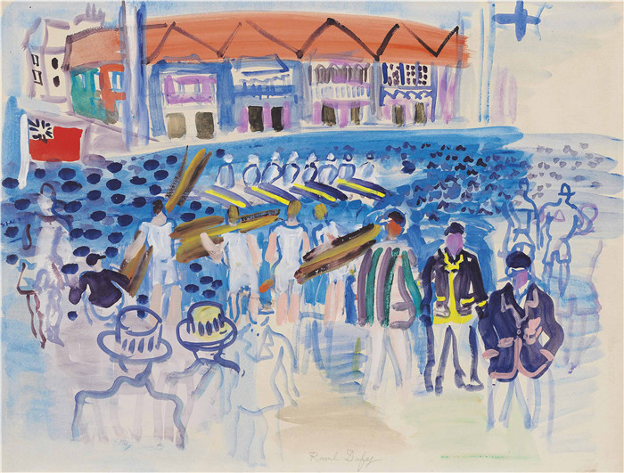 拉乌尔·杜菲(Raoul Dufy)高清作品-牛津剑桥课程 course oxford cambridge