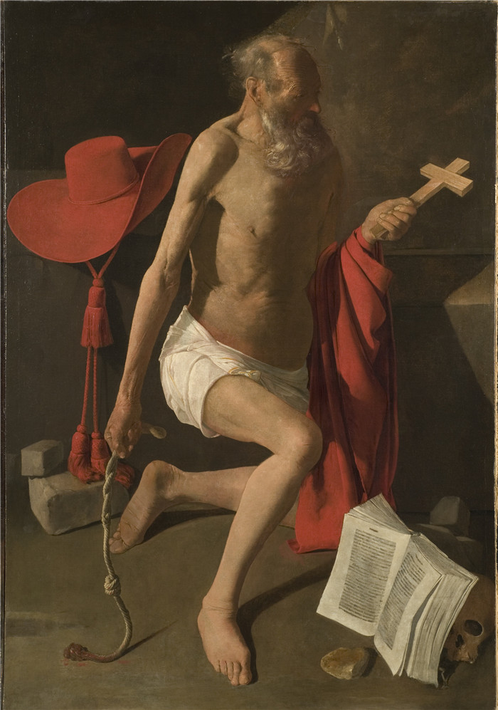 乔治·德·拉图尔 (Georges de La Tour)高清作品-圣罗马监狱