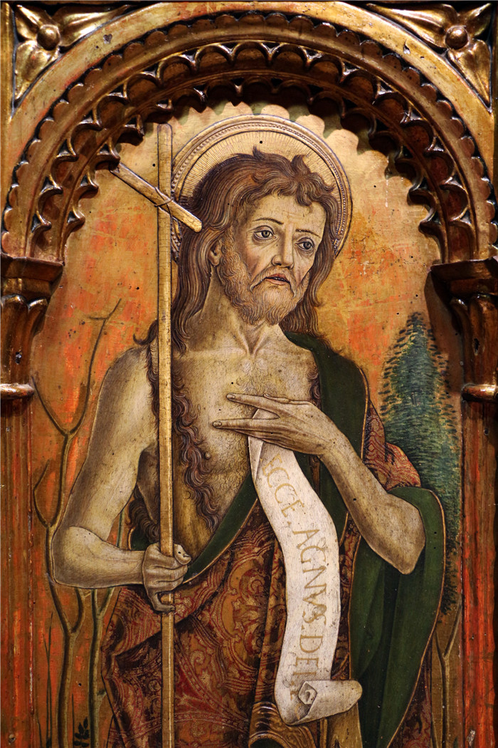 维托雷·克里维利(Vittorio Crivelli)高清作品-圣塞维里诺的多联画, 10