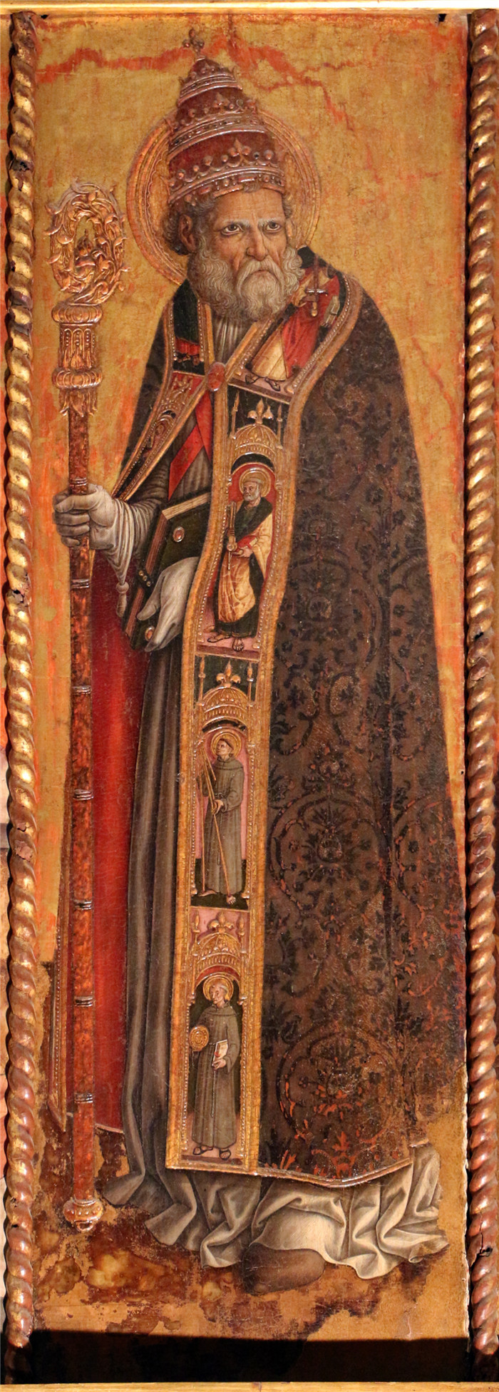 卡洛·克里维利(Carlo Crivelli)作品-费尔马纳弥撒的多联画polittico di massa fermana, 1468, 08