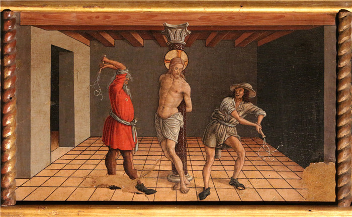 卡洛·克里维利(Carlo Crivelli)作品-费尔马纳弥撒的多联画polittico di massa fermana, 1468, 12