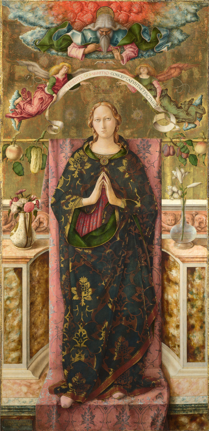 卡洛·克里维利(Carlo Crivelli)作品-圣母无原罪