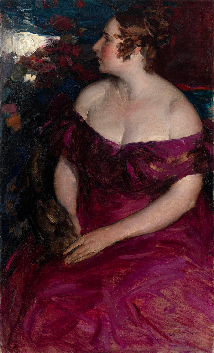 阿尔希波夫(Abram Efimovich Arkhipov)高清作品-女性肖像
