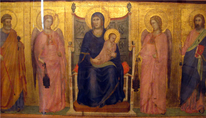 乔托·迪·邦多纳(Giotto di Bondone)高清作品-多普蒂奇·斯特凡内西p 01